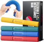Theraband Flexbar, Tennis Elbow Therapy Relieve Assorted STYLES-4 Piece Set. Fixed Price $44.99.