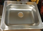 Elkay GE12521MR2 22 Gauge Stainless Steel Single Bowl Top Mount Kitchen Sink,. Fixed Price $110.00.