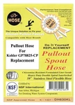 Pullout Hose For Kohler GP78825-CP Replacement By Dr.. Fixed Price $27.23.