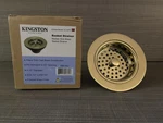 KBS1002 Made To Match Basket Strainer, 4-1/2", Polished Brass. Fixed Price $29.99.