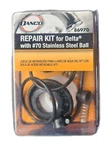 Danco Repair Kit For Delta Faucet #70 Stainless Steel Ball 86970. Fixed Price $10.44.