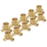 (25) 1/2" Pex Brass Lead Free Drop Ear Elbows Fitting Replace Watts LFWP23B-08PB. Fixed Price $48.49.