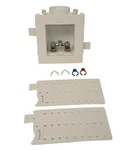 New Oatey 37743 Moda 2-VALVE F1807 Pex Lavatory Supply Box, 3/8 In Connection. Fixed Price $34.99.