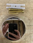 Jaclo 513-PCH Concealed Mount Round Overflow Face Plate, Polished Chrome *read*. Fixed Price $16.99.