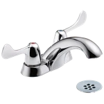 Delta 2529LF-HDF Two Handle Centerset Lavatory Faucet Chrome. Fixed Price $192.40.