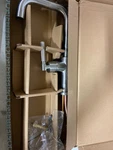 Brizo 61053LF-BLGL Litze Faucet With Knurled Handle Matte Black/luxe Gold. Fixed Price $511.99.