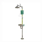 Haws 8330 Shower - Green/yellow Eye And Face Wash New Open Box. Fixed Price $500.00.