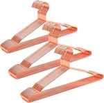30 Pack 17" Rose Gold Strong Metal Hanger, Copper Clothes Hangers, Heavy Duty. Fixed Price $55.72.