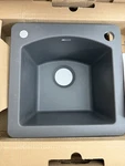 Blanco Diamond 15" Drop-in Or Undermount Single Basin Silgranit Kitchen Bar Sink. Fixed Price $249.00.