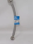 Eastman 9" Flexible Toilet Connector, Stainless Steel Braided Hose 7/8" Bc 1/2. Fixed Price $17.99.