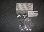 Delta GH290MC Michael Graves Brass Cross Faucet Handles/mattechrome Finish *nos*. Fixed Price $25.00.