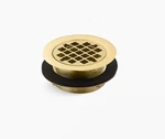 Kohler Polished Brass 4-3/8" Round Shower Drain K-9132-PB. Fixed Price $45.00.