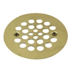D319303 Plastic Oddities Style 41/4INCH Brass Shower Strainer Grid With Screw. Fixed Price $20.09.