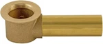 Bath Waste & Overflow Shoe, 1-1/2 Inch Tubular Outlet, Brass Coarse Thread 35237. Fixed Price $20.98.