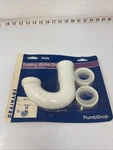 Vintage Plumbshop White Pvc Piping Lavatory/kitchen Drain Bend PS476. Fixed Price $15.00.