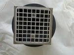 Kohler Square Design Tile-in Shower Drain Finish (K-9136-BN) New No Box. Fixed Price $43.00.