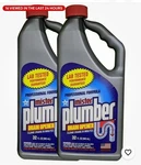 Bottles Of Mister Plumber Drain Opener Cleaner Each 32 Fl Oz. Fixed Price $15.45.