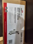 Design 588913-SS Dual-mount Handheld Bidet Sprayer, Stainless Steel. Fixed Price $15.00.