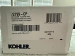 Kohler K-72799-CP Artifacts Trim Rings For Slidebar Polished Chrome (read). Fixed Price $24.99.