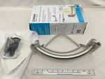 New Moen Home Care Designer Grab Bar W/ Corner Shelf Brushed Nickel - LR2354DBN. Fixed Price $46.90.