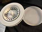 Elkay Polymer Drain Fitting For 3-1/2 In. Sink Opening White LKQS35WH. Fixed Price $12.99.