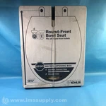 Kohler K-4639-47 Round Front Toilet Seat W/ Grip-tight Bumpers Fnfp. Fixed Price $63.00.