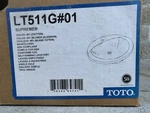 Toto LT511G#01 Supreme Self Rimming Lavatory - Sanagloss Ada (cotton) Nib. Fixed Price $79.99.