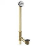 Moen 90480 Chrome Tub/shower Drain Covers With Trip Lever For 24". Fixed Price $47.95.