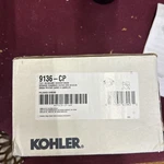 Kohler K-9136-CP Polished Chrome Clearflo Square Design Tile-in Shower Drain. Fixed Price $32.95.