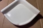 American Olean Ceramic White Corner Wall Mount Shower Shelf Medium AO11- (new). Fixed Price $28.99.