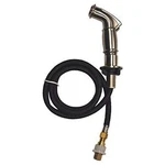 Danco Universal Decorative Side Spray And Hose, Brushed Nickel, 1-PACK (89216). Fixed Price $51.49.