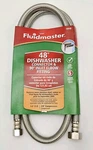 Fluidmaster 1W48 48" Dishwasher Connector 90 Elbow 1/2" F.i.p. 3/8 Hose. Fixed Price $14.49.