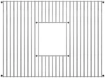 Whitehaus GR2215 Stainless Steel Rectangular Sink Rack. Fixed Price $126.00.