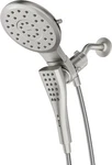 Moen Verso Chrome Round Rain Head Detachable Handshower Combination. Fixed Price $44.99.
