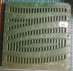 Nds Square Decorative Wave Grate Plastic Green For Basin 1224GRRTL-4. Fixed Price $9.99.