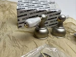 Delta H612NP Faucet Roman Handles Porcelain Lever Polished Matte Nickel. Fixed Price $65.00.
