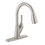 Nob- Delta Classic Single Handle Pull Down Sprayer Kitchen Faucet Stainless. Fixed Price $69.99.