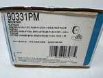 New Moen Tub/shower Drain Covers Push-n-lock Trim Kit Usa Platinum 90331PM. Fixed Price $59.97.