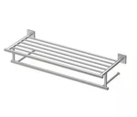 Gatco Elevate Minimalist Towel Rack 26" Stainless Steel Satin Nickel Finish 4077. Fixed Price $80.00.