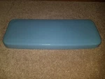 Briggs 7401 Blue Toilet Tank Lid - Excellent Condition, Sanitized, Reduced. Fixed Price $55.00.