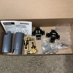 Moen TS50210 Double Floor Tub Filler Concrete Mounting System New Open Box. Fixed Price $116.45.