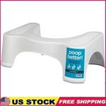 Ergonomic Toilet Stool Anti-slip Bathroom Aid Colon Alignment Elimination New. Fixed Price $36.02.