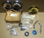 New Delta T1324-TP Tub Shower Trim Kit Pearl Nickel Bathroom Faucet Ak. Fixed Price $125.00.