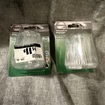 Set Of 2 Danco Chrome Button Faucet Handle Pfister Clear Acrylic - 10791. Fixed Price $25.00.