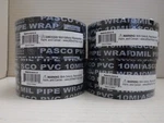 Pasco 9052-R 2" X 100 Ft 10MIL Pvc Pipe Wrap Tape ( Lot Of 4 ). Fixed Price $49.98.