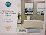 Freestanding 1-1/2" Tub Installation Drain Oatey #FTD5135P New Box. Fixed Price $49.99.