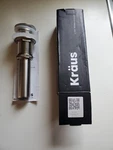 Kraus PU-12 Nickel Grid Drain Assembly For Vessel Bathroom Sinks. Fixed Price $24.50.