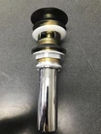 Brizo RP72414BL 1-5/8" Pop-up Drain Assembly With Overflow Black. Fixed Price $88.99.