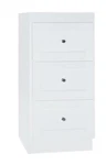 Ronbow 621118-3-W01 Shaker 33 1/2" Freestanding Bathroom Storage Drawer Bank. Fixed Price $150.00.