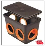 6-HOLE Septic System Distribution Box Kit With Lid And Seals. Fixed Price $58.93.